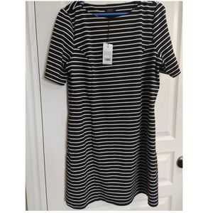 NWT PAPAYA STRIPES SHIFT DRESS with HIDDEN POCKETS (UK 16)